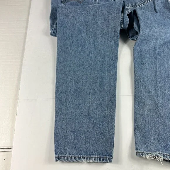 Levi's Light Blue Straight-Leg Jeans - Picture 11 of 16